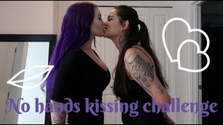 NO HANDS KISSING CHALLENGE!!! LGBTQ