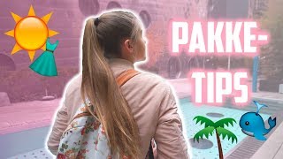 PAKK MED MEG TIL NEW YORK I VLOGGSTYLE! Jeg deler pakke-tipsene mine! | Mina Jacobsen