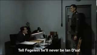 Hitler is informed Fegelein is playing a Billy Talent guitar solo