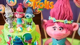 Торт "ТРОЛЛИ". Фигурка Принцессы Розочки / "Troll" cake. Princess Figurine Roses - Я - ТОРТодел!