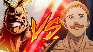 All Might vs Escanor POWER LEVELS Over The Years (MHA vs SDS)