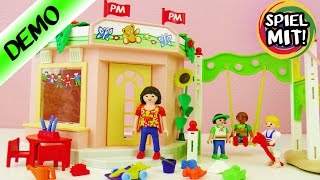 Playmobil City Life KINDERGARTEN 5634 mit Spielplatz und Bastelecke für Vorschul Kinder