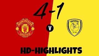 Manchester United vs Burton Albion EFL Cup Goals and Extended Highlights 21/09/17