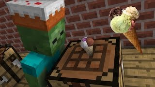 Monster School: Ice Cream - Minecraft Animation