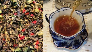 Сердечный ? чай из ферментированных листьев клубники ? или земляники. (Russian tea).