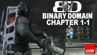 Binary Domain Chapter 1-1 gameplay