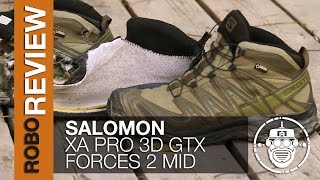 Robo-Airsoft: Robo Gear Review - Salomon XA Pro 3D Forces 2 - Detailed Review and Torture Test