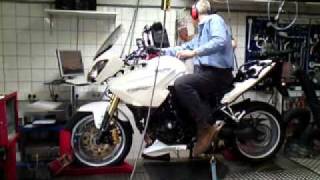 Triumph Tiger 1050 on Tovami Dyno - TuneBoy tuning