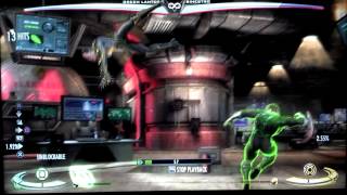 Green Lantern 21 Hit Combo