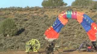 crazy hillbilly's new powered parachute 1st flight