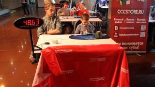 Самый юный спидкубер России, Влад Щеглов - Сборка №2  (Youngest speedcuber of Russia, 5 y.o.)