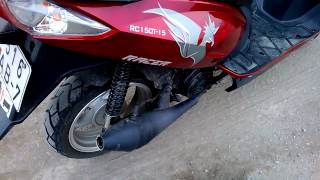Racer Stells 150c, доработки скутера.