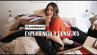 EL MÉTODO KON MARI CON MI ROPA: MI EXPERIENCIA | Tidying Up w/ Marie Kondo | Inma Bas
