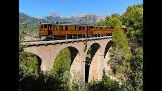 Reise Mallorca Historischer Zug Путешествия Майорка Ретропоезд World travel Mallorca retrotrain
