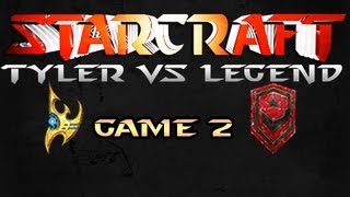 Starcraft 2 - Tyler [P] vs eLiTeLegend [T] - Game 2 | Best of 7
