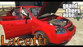 "CHEVROLET LACETTI" MASHINASI «GRAND THEFT AUTO 5» O'YINIDA!?? +QOLLANMA!