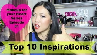 What Inspires You? Makeup for Your Heart #1