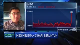 Sektor Perbankan Tertekan, IHSG Melemah 3 Hari Beruntun