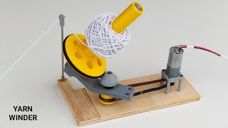 Making Yarn Ball Winder || Making Thread Winder