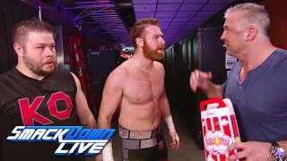 Shane McMahon gloats to Kevin Owens & Sami Zayn: SmackDown LIVE, Feb. 27, 2018