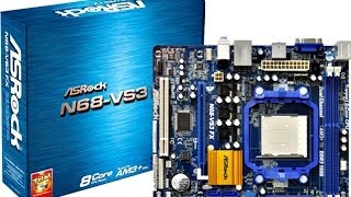 ASROCK N68-S3 FX AM3+  UNBOXING