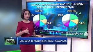 Raksasa Teknologi China Lawan AS