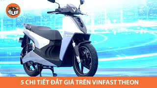 5 chi tiết ĐẮT GIÁ trên VinFast Theon - Xe máy điện cao cấp nhất của thương hiệu Việt