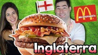 McInglaterra - Sanduíches da Copa Mcdonalds