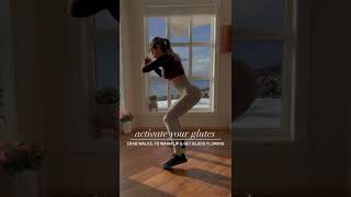 Fix weak glutes these travel friendly moves! perfect to activate your glutes when sitting all day