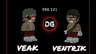 Mini Militia Gameplay : 1v1 feat Ventrik