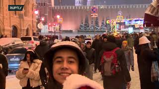 Live: Moscow celebrates New Year’s Eve 2022