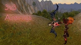 [5.4] Wow MOP: Pannz 3v3 BM | Survival | Hpala -  BM Hunter POV