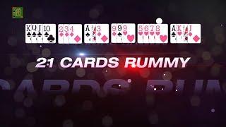Indian Rummy || Promo 6 || 13 Cards Rummy || 21 Cards Rummy