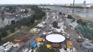 Mondial Sky Riser City Skyliner Düsseldorf Rheinkirmes 2013 POV Onride