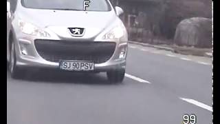Am calcat pe bec - Filmare politie radar MCV judetul Mures