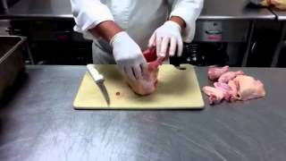French Method Chicken Breakdown