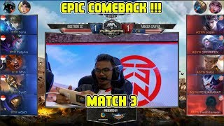 Bigetron SG vs AirAsia Saiyan Match 3 Playoffs MPL MY/SG Season 2