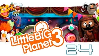 LittleBigPlanet 3: Сезон 2 - Кооператив - DLC "Маппеты" [#24] PS4
