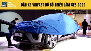 Dàn xe VinFast đổ bộ Triển lãm CES 2022 - hé lộ tân binh VF7