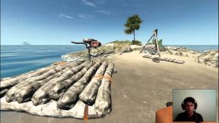 STRANDED DEEP 5. BÖLÜM ( MOTOR YAPIMI - KAMP ATEŞİ )