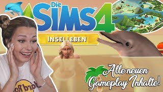 OMG! Mit DELFINEN schwimmen, tauchen, Umweltschützer werden.. ? - Die Sims 4 Insellelben Preview