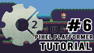 Construct 2: How to make a Pixel Platformer #6 | Player Run | Jerementor