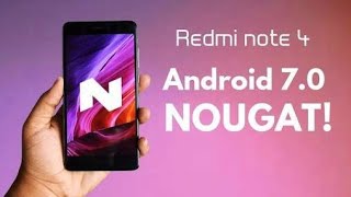 Android 7 Nougat Update in Redme note 4 | MIUI 8.5.4.0 in Redme note 4