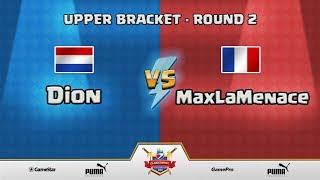 ESWC Gamescom 2017 Clash Royale - Upper Bracket - Round 2 - Dion vs MaxLaMenace