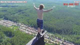 Шокирующее видео   Прыжок или