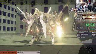 Nier: Automata E ending speedrun (VERY HARD) 5:24:10.480 Loadless