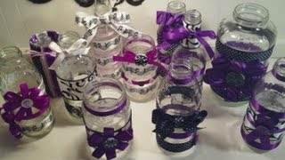 Recycle and Decorate JARS for storage