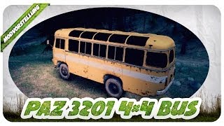 PAZ 3201 4×4 Bus für Spintires - Modvorstellung