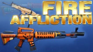 Fire Affliction Weapons | Fortnite | Grave Digger | Siegebreaker | Hunter-Killer | Dragon's Roar