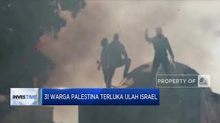 31 Warga Palestina Terluka Ulah Israel